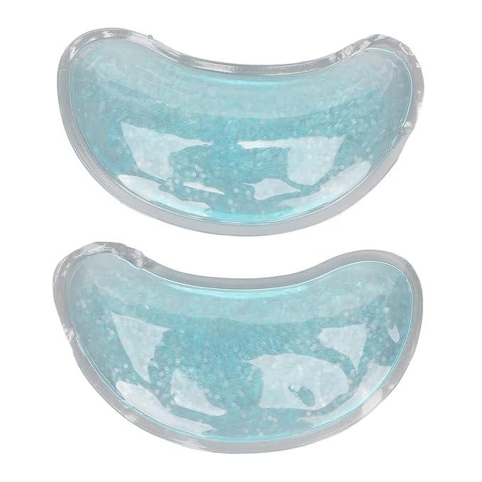 Under Eye Gel Pads Patches, Under Eye Pads for Eye Strain Swelling Dark Circle, Reusable Under Eye Masks for Dark Circles, Portable Eye Patches for Puffy Eyes