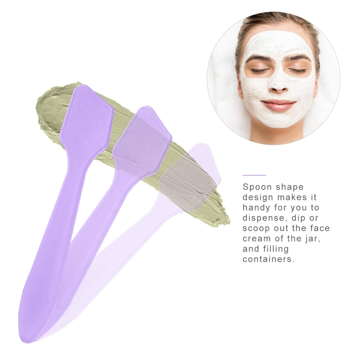Beaupretty Cosmetic Spatula Stick 150pcs Cosmetic Spatula Plastic Stir Stick Makeup Skin Care Facial Cream Spatula Mud Stirring Rods for Mixing Resin Epoxy Cosmetic Paints DIY Crafts Making