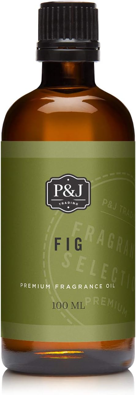 P&J Trading - Fig Scented Oil 100ml - Fragrance Oil for Candle Making, Soap Making, Diffuser Oil