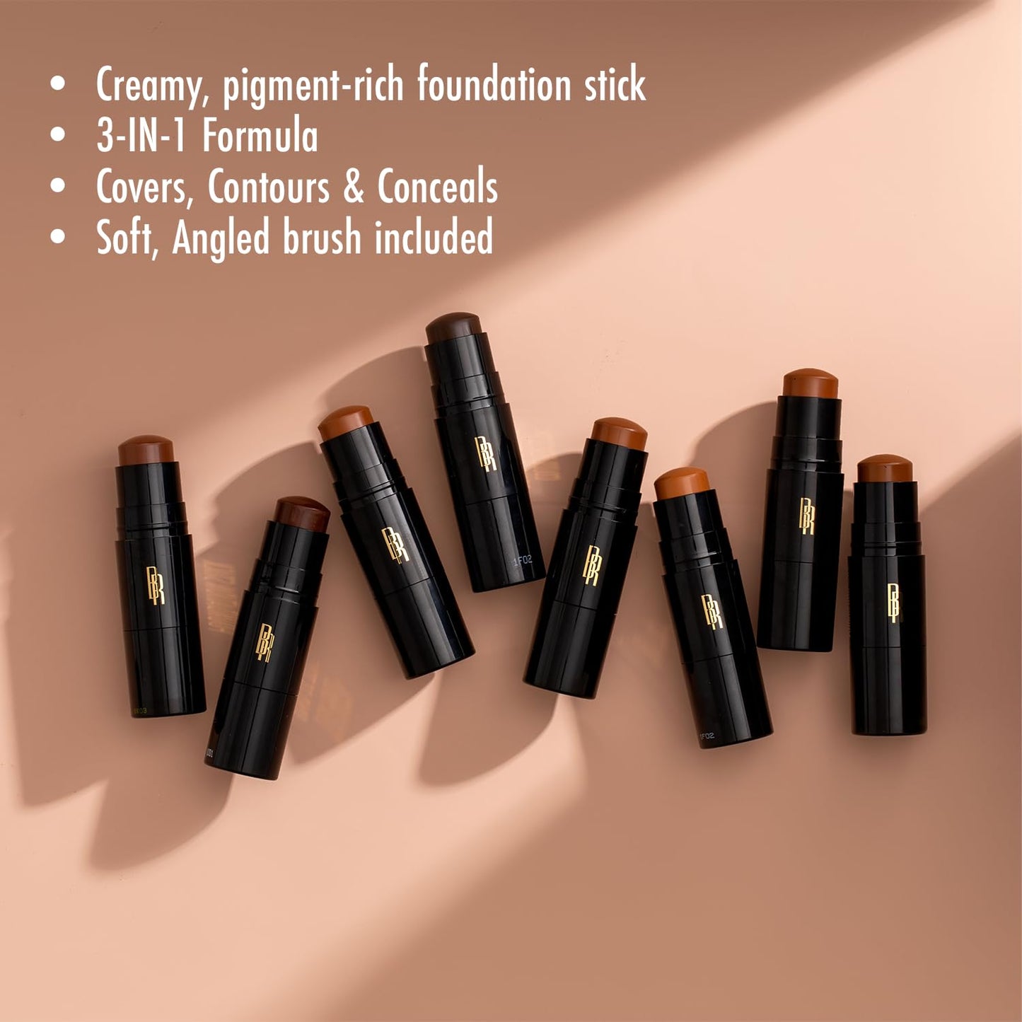 Black Radiance Color Perfect Foundation Stick,Cocoa Bean, 0.25 Ounce