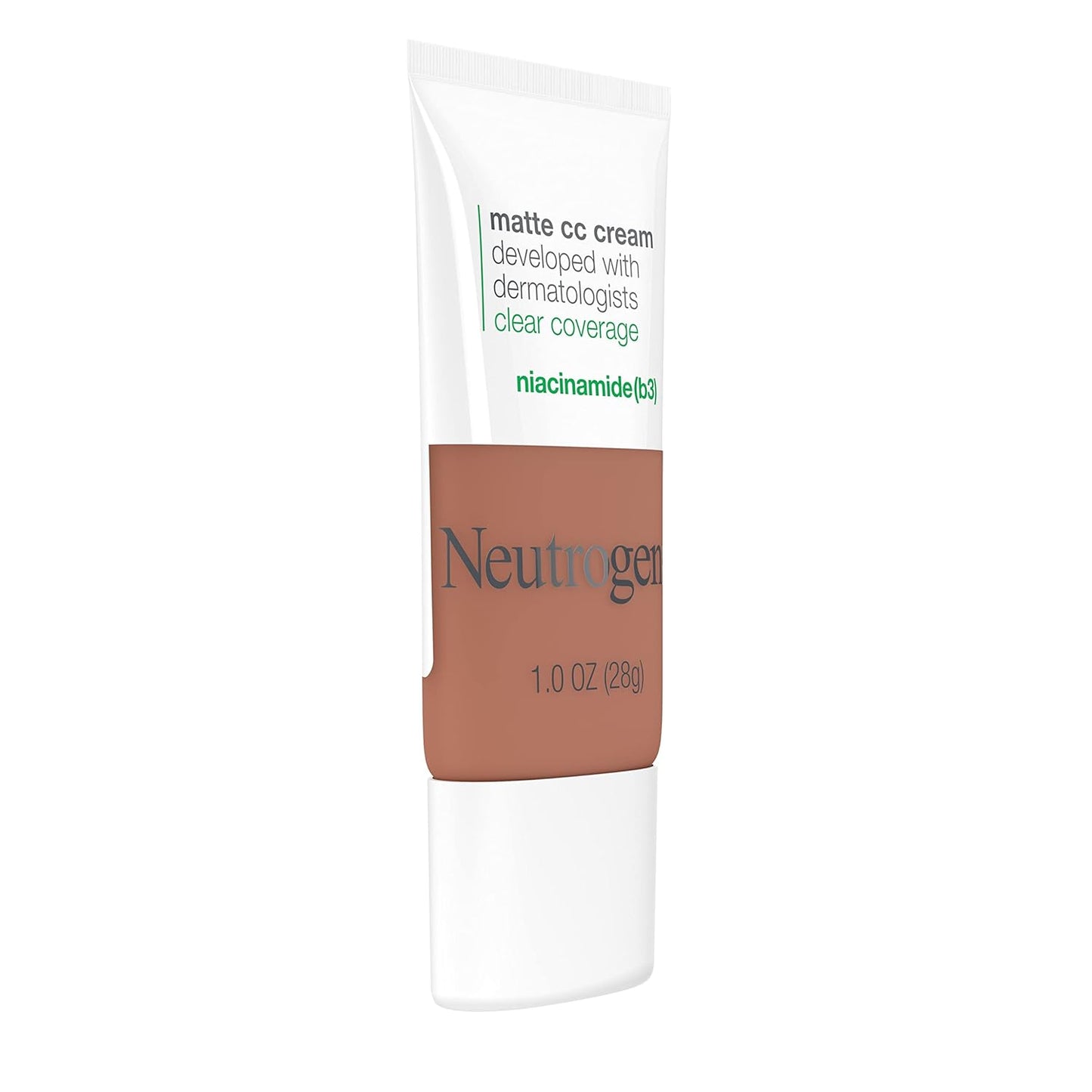 NEUTROGENA Clear Coverage Color Correcting Cream 1.0 oz. 8.0 / Amber