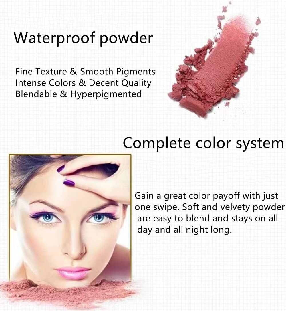 120 Colors Highly Pigmented Eye Makeup Palette,Spotlight Eyeshadow Palette Natural Colors Make Up Eye Shadows Long Lasting Waterproof Eye Shadow Cosmetics Gift Kit