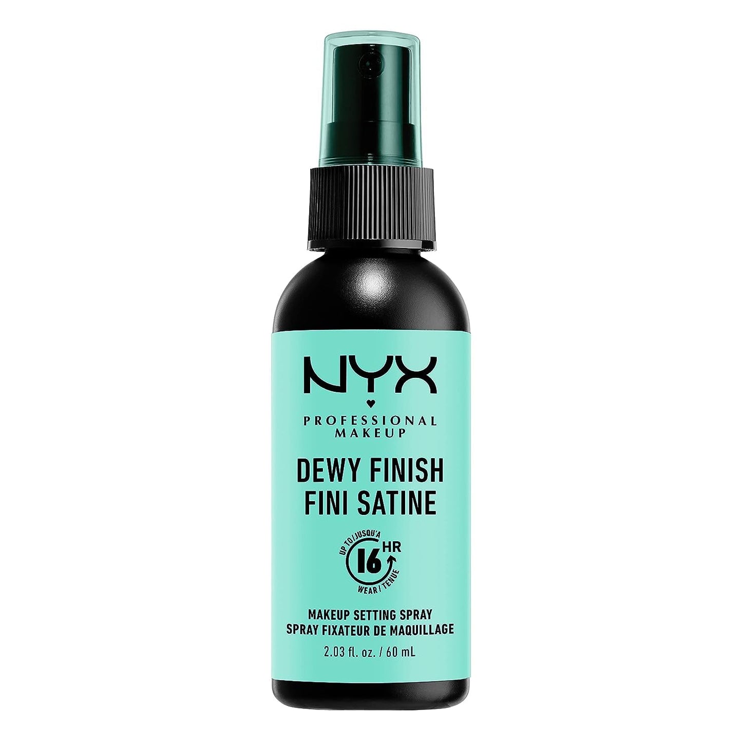 NYX PROFESSIONAL MAKEUP Makeup Setting Spray - Dewy Finish, Long-Lasting Vegan Formula (Packaging May Vary) & The Brow Glue, Extreme Hold Eyebrow Gel - Clear