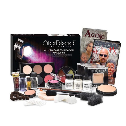 Mehron Makeup All-Pro StarBlend Cake Kit (Fair)