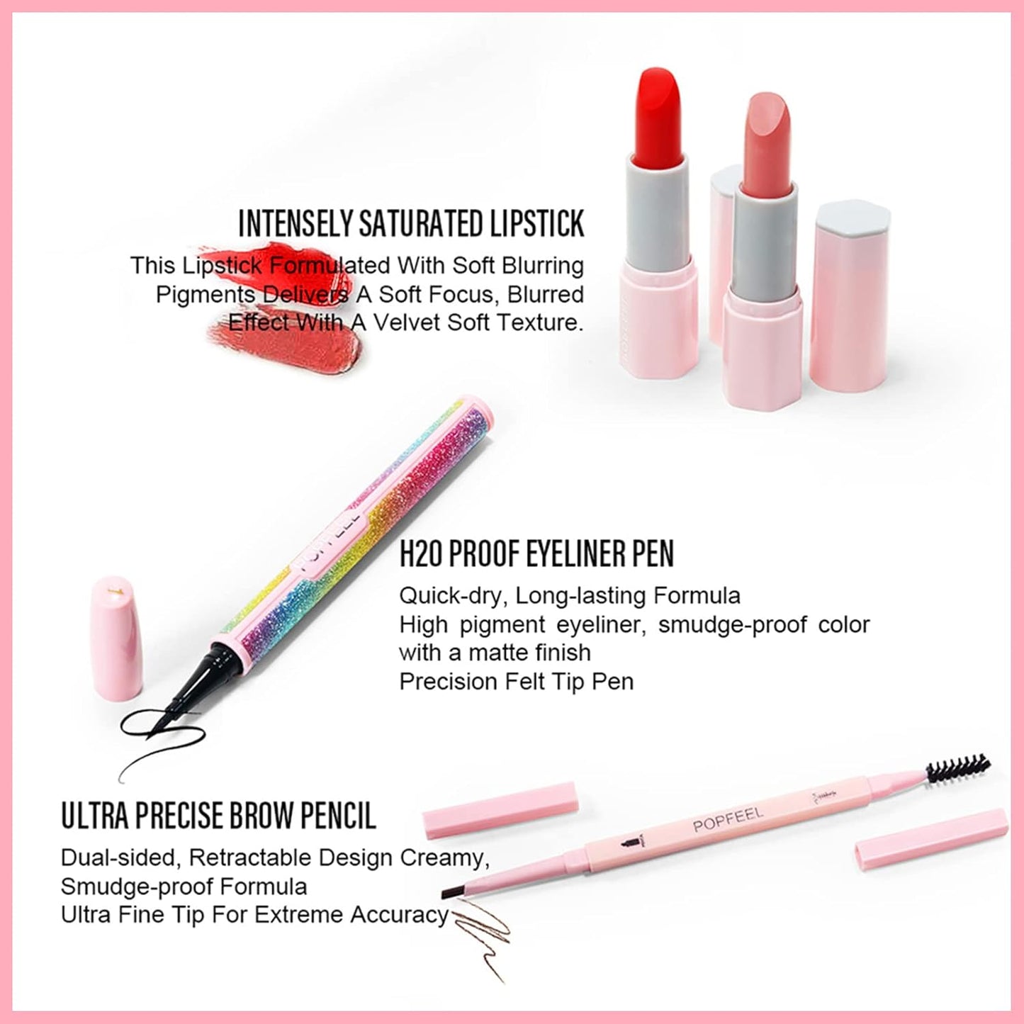 All in One Kit Makeup Kit - Civlann Professional Makeup Kit for Women Full Kit with Eyeshadow Palette, Lip Gloss, Blush, Foundation, Concealer - Essential Starter Comestic Set for Teenage Girls #2