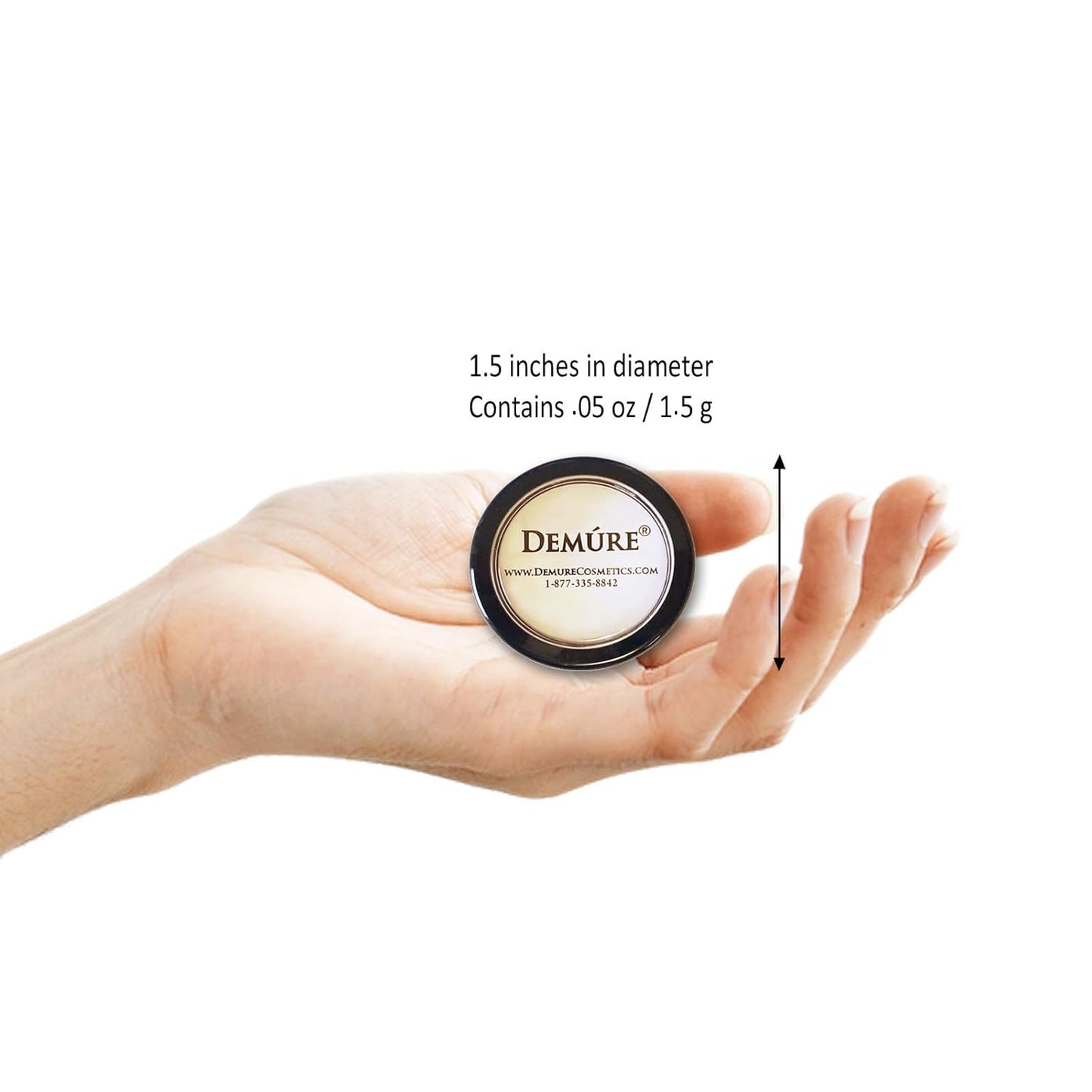 Demure Mineral Make Up (Baby Blue) Eye Shadow, Matte Eyeshadow, Loose Powder, Eye Makeup, Professional Makeup