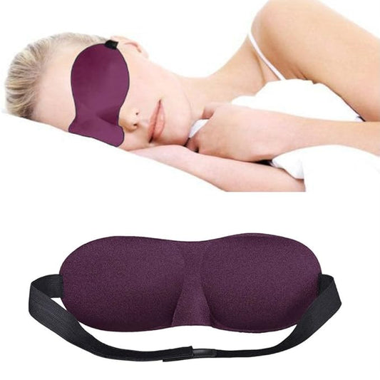 Purple Eye Mask for Sleep and Deep Meditation