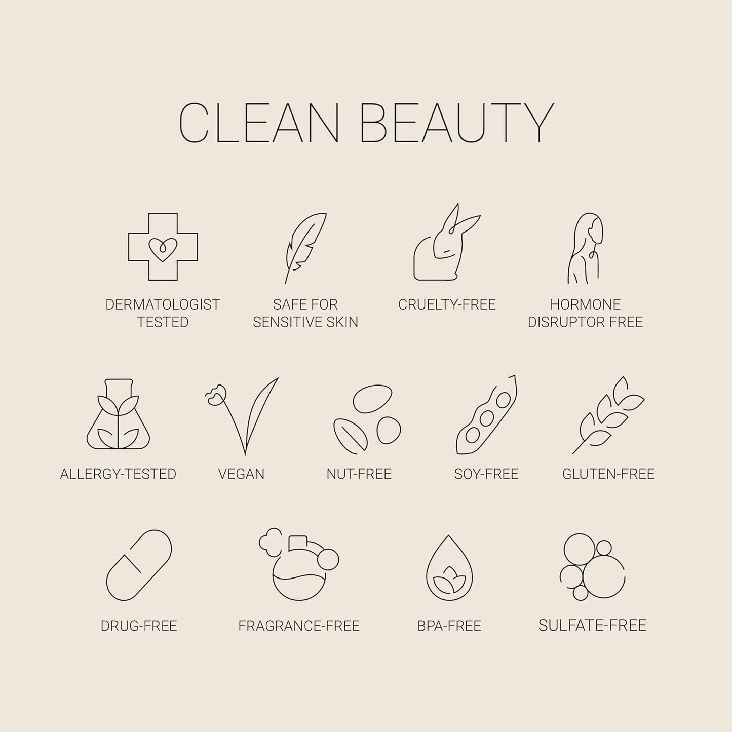 Long-Lasting Lightweight Foundation & Brush Duo | Cruelty-Free, Fragrance-Free, Buildable, Transfer-Proof Makeup (Dark)