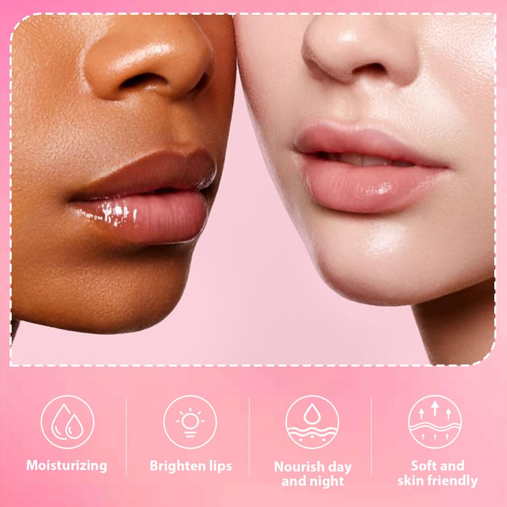 Hydrating Lip Gloss Oil - Nourishing Tinted Lip Oil for High-Shine Finish, Long-Lasting, Non-Sticky, Cruelty-Free Lip Plumper, Perfect with Lipstick & Peel-Off Lip Stain X-00#