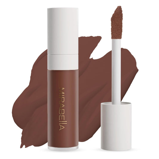 Mirabella Invincible For All Perfecting Under Eye Concealer Full Coverage - Hydrating Makeup Concealer for Dark Circles, Fine Lines & Wrinkles w/Hyaluronic Acid - Deep D220