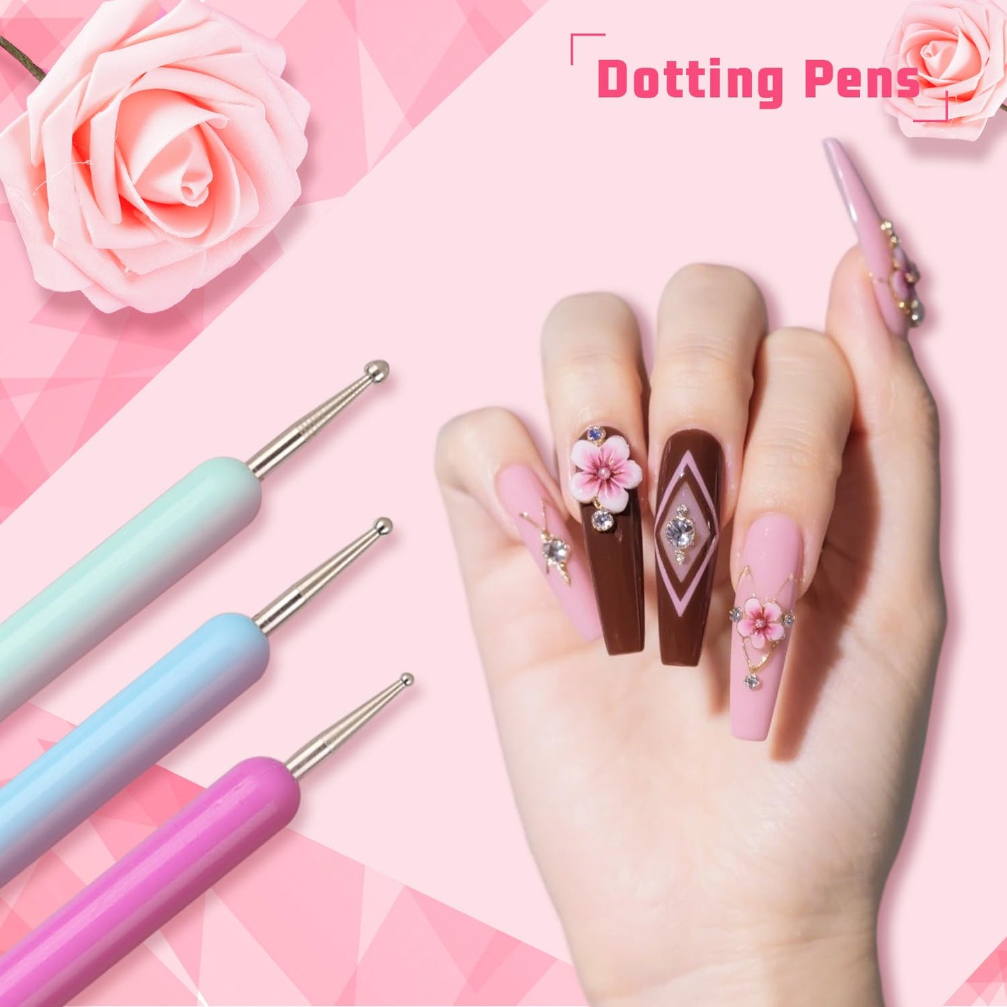 Sponge Pat Paint Nail Gel, Ombre Nails Gradient Gel Nail Blush Blooming Aura Nails Drawing Stripper Floral Painting DIY Nail Art, No Wipe, UV/LED Curing (12 Colors J)