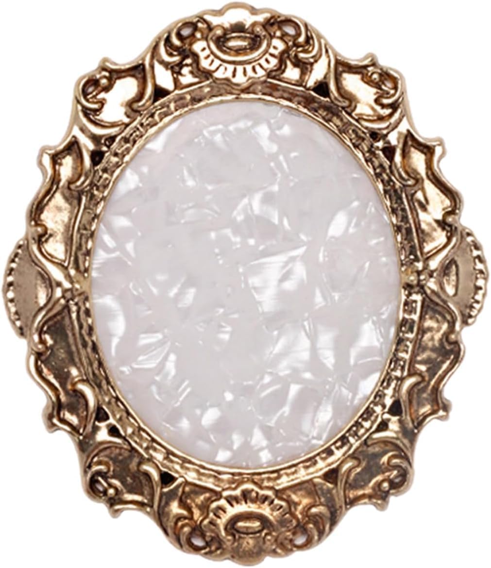 2 Pcs Nail Art Palette Nail Mixing Palette Polish Color Mixing Plate Golden Edge Nail Holder Display Board Heart Shape Cosmetic Mixing Tools (Gold)