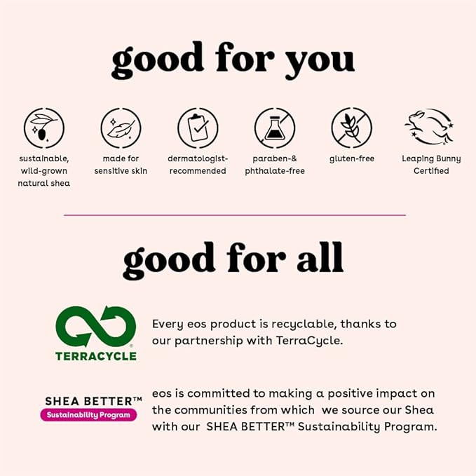 eos Holiday Lip Balm Gift- Strawberry Cheer & Candy Cane Swirl, Stocking Stuffers, All-Day Moisture Lip Care, 0.14 oz, 2-Pack