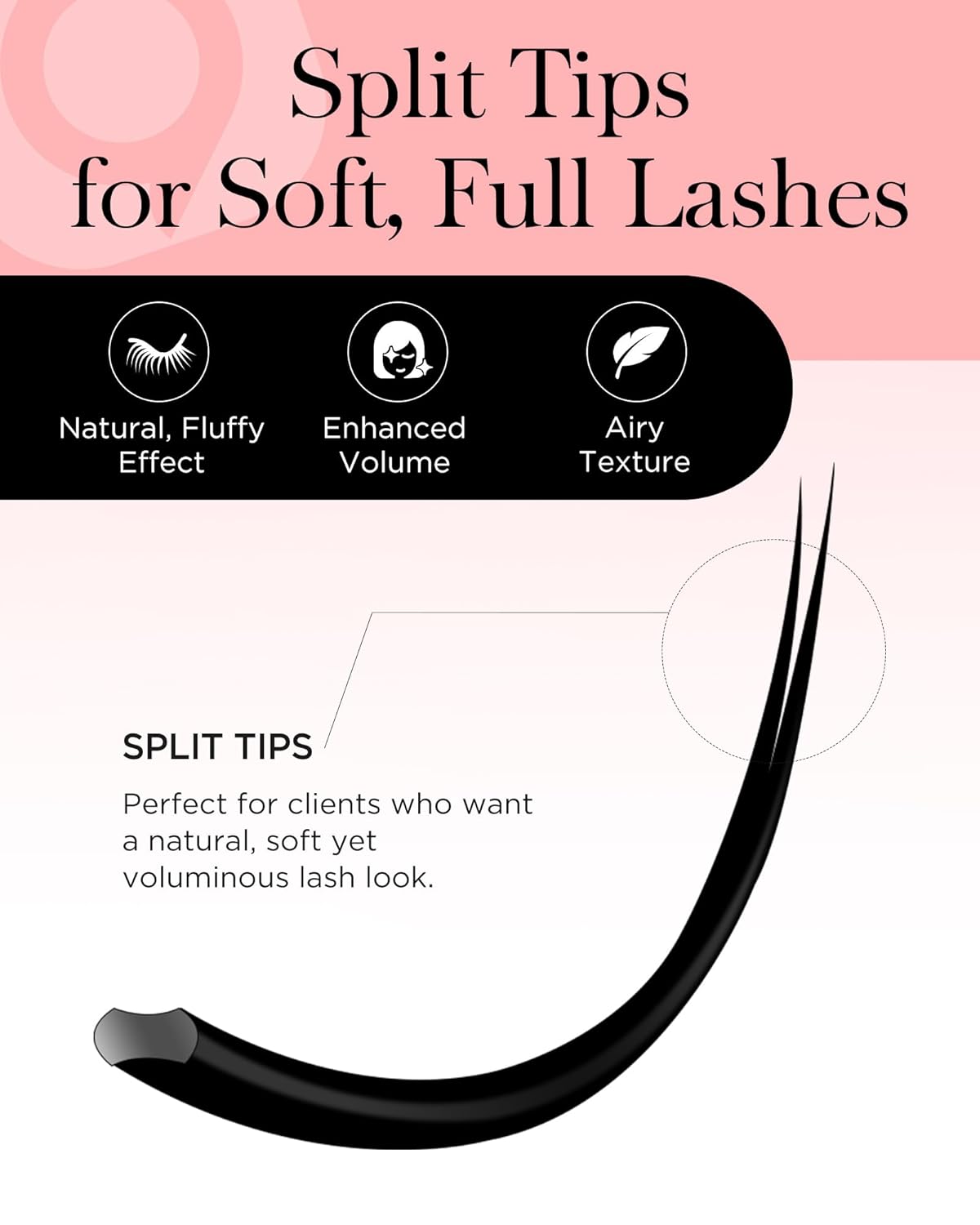 BEYELIAN Flat Eyelash Extension, Ellipse Lash Extensions 0.20 C Curl 14mm 16 Rows Matte Black Eyelash Extension Supplies Classic Lash Extensions Individual Eyelashes Salon Use