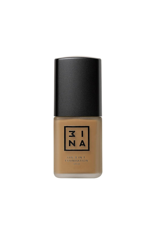 3INA The 3-In-1 Foundation 219 - Vegan Formula - Combination Of Primer, Concealer And Foundation - Medium Coverage - Natural Finish - Perfect For Covering Lines And Blemishes - Long Lasting - 1.01 Oz