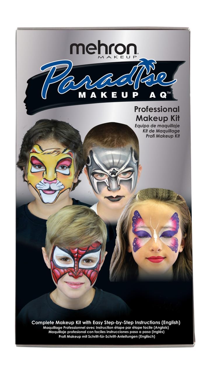 Mehron Makeup Premium Character Kits| Makeup Kits for Halloween & Cosplay| Made in the USA | Complete Kit | Includes all Makeup, Tools, & Instructions on How to Create the Look | (Children's Face)