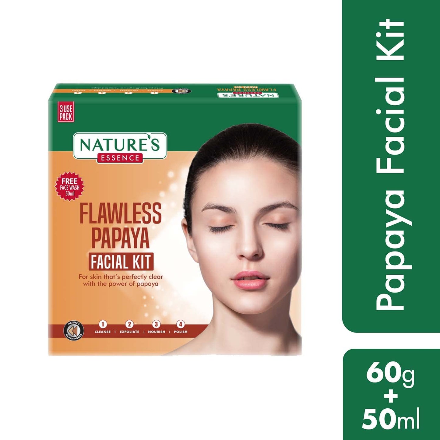 Nature's Essence Flawless Papaya Facial Kit
