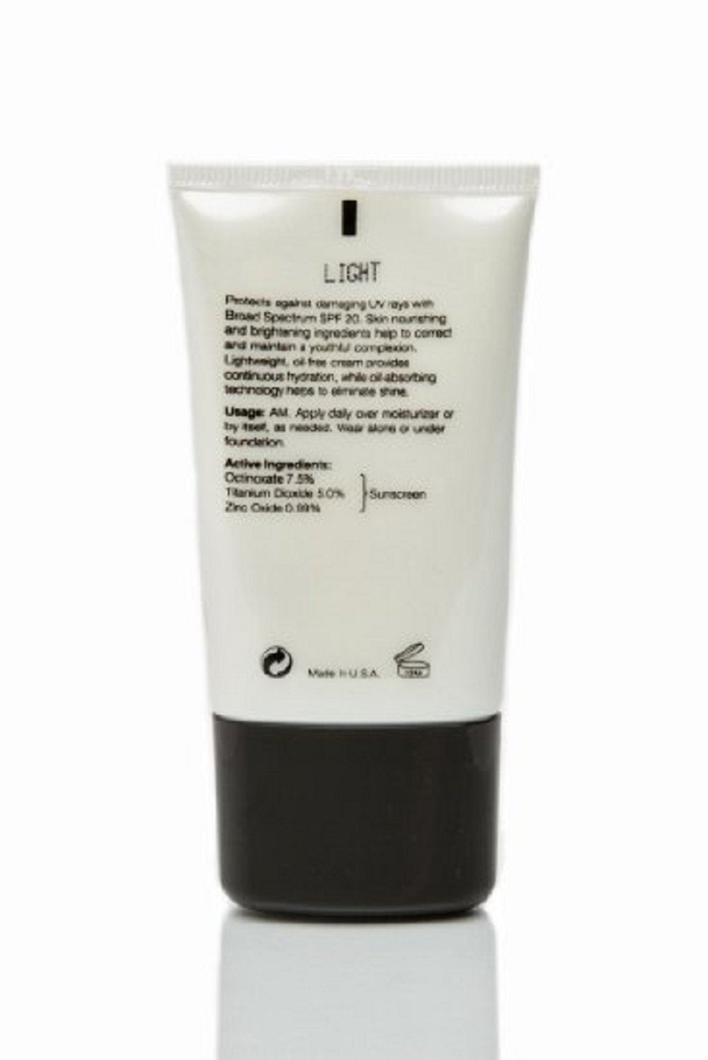 Brightening Color Correcting CC Cream SPF 20 mediam coverage - 4 in 1 - Foundation sunscreen anti aging moisturizer (Light)