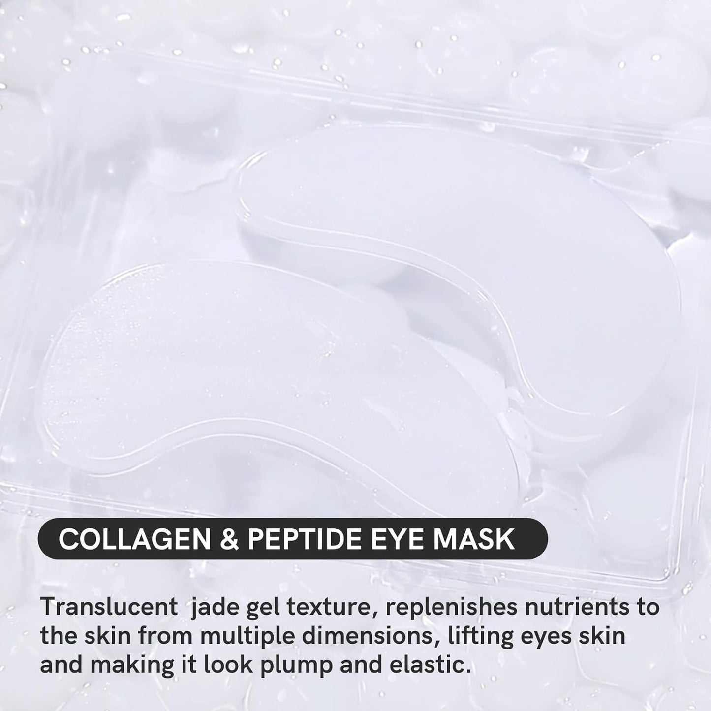 Under Eye Patches with Collagen and Peptide Eye Mask for Dark Circles and Puffiness,Face Mask Skin Care Products 30 Pairs