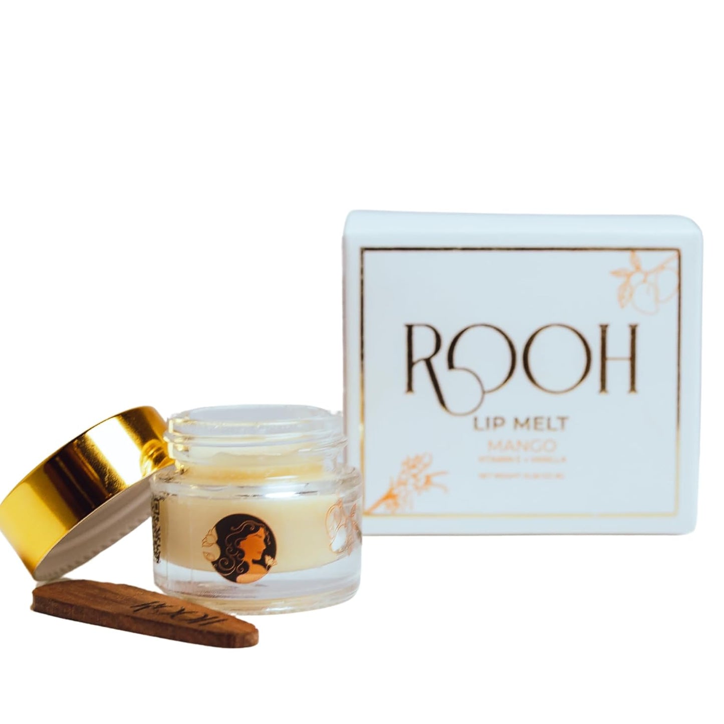 Mango Vanilla Lip Melt | Moisturizing, Non-Toxic, Vegan Lip Care | Organic Ingredients & Subtle Shine | Clean Beauty, Natural Flavor