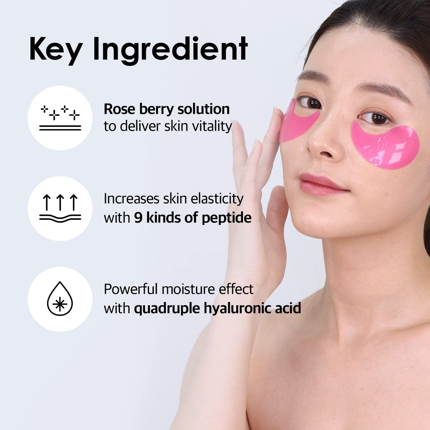 MEDI-PEEL Peptide9 Ampoule Eye Patch (Rose)