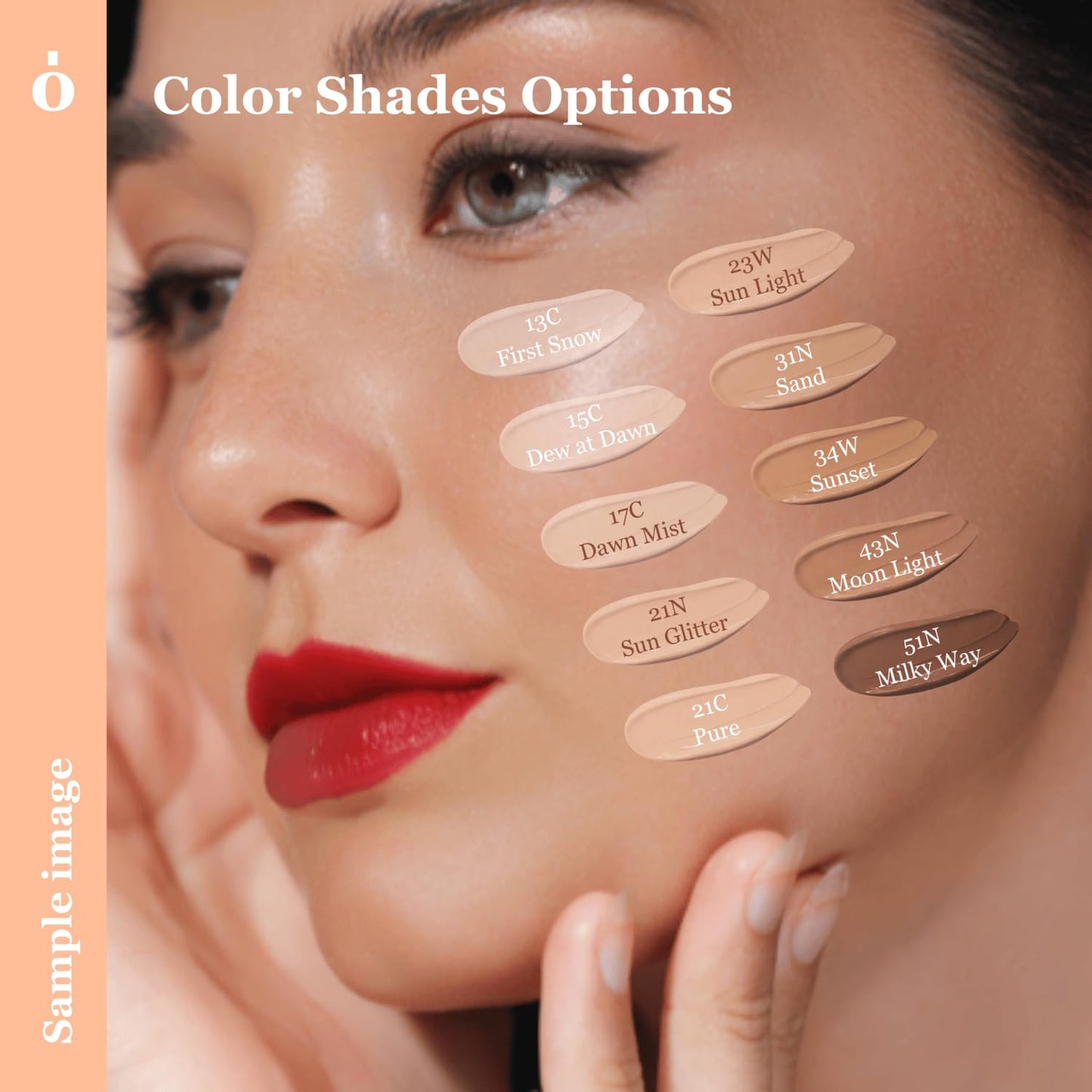 Skin Barrier Glow Cover Cushion, All-day Coverage, Glow Finish, Lightweight, Skincare-Like Texture, Non-cakey Makeup, Korean Cushion Foundation (#31N Sand, 0.15 oz)