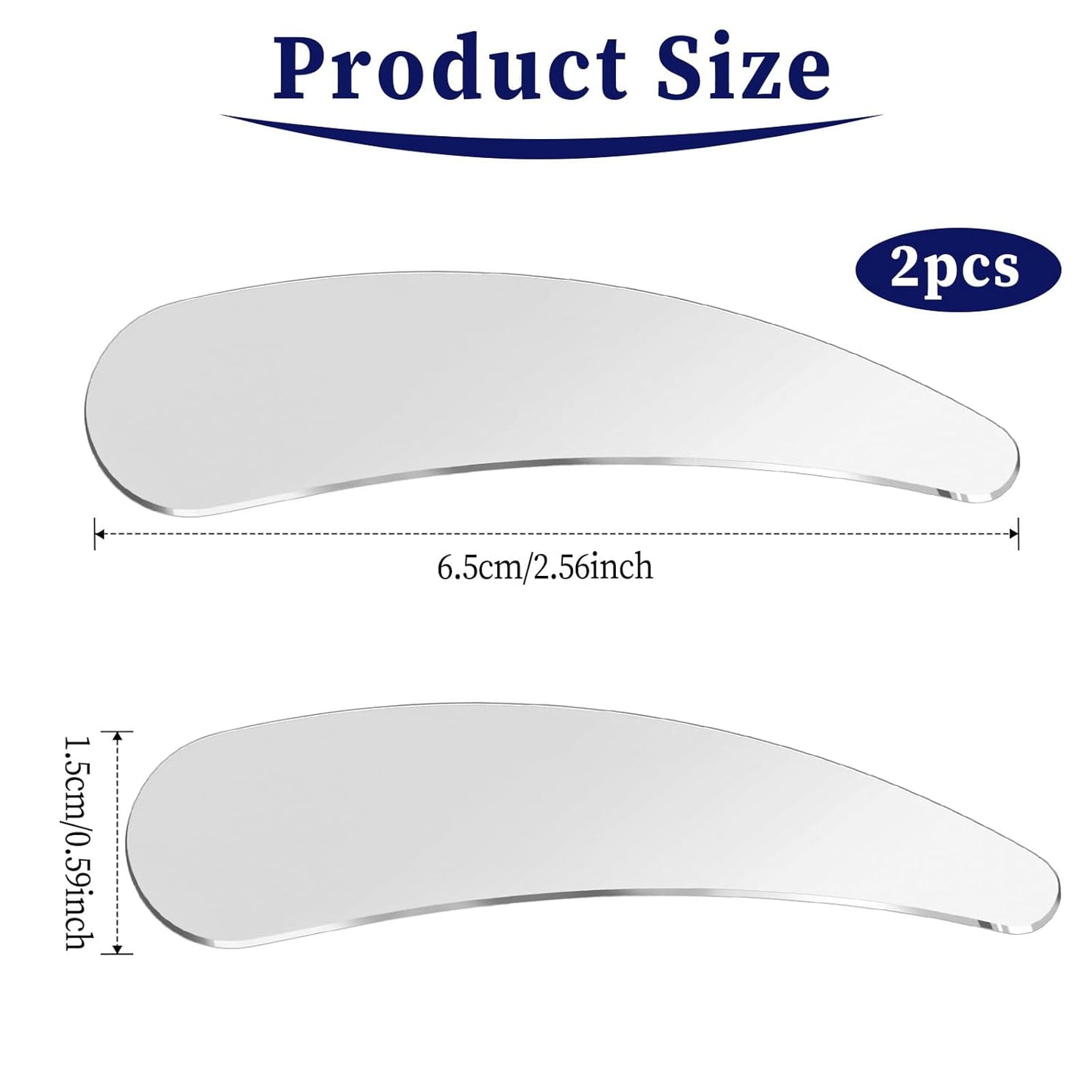 2Pcs Mini Metal Cosmetic Spatulas, Skincare SpatulaMixing and Sampling Makeup Beauty Tools for Skin Care Creams, Eye Cream, Essences Beauty Accessories(2PCS)