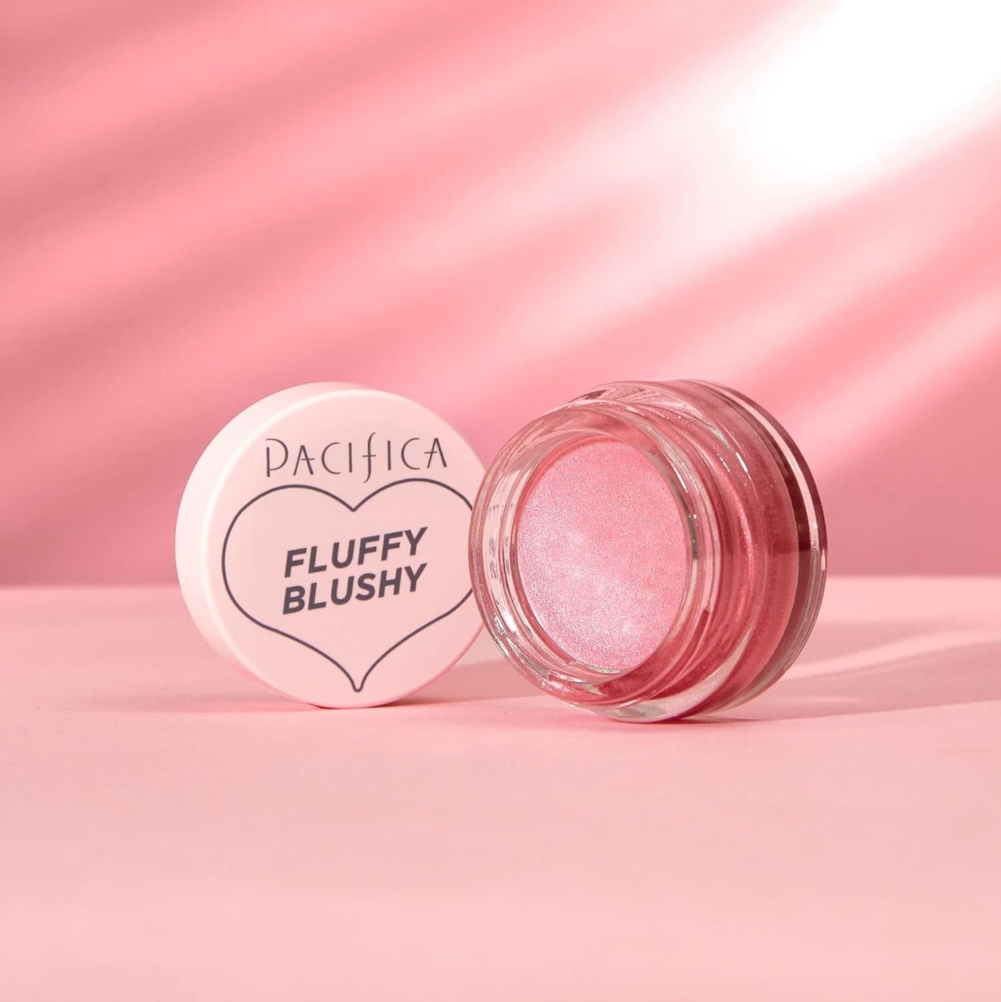 Pacifica Beauty | Fluffy Blushy Cream Blush for Cheeks + Lips | Creamy, Lightweight, Versatile, Easy-To-Use Formula | Hydrating Vegan Collagen | Pigmented Buildable Coverage | Vegan + Cruelty Free