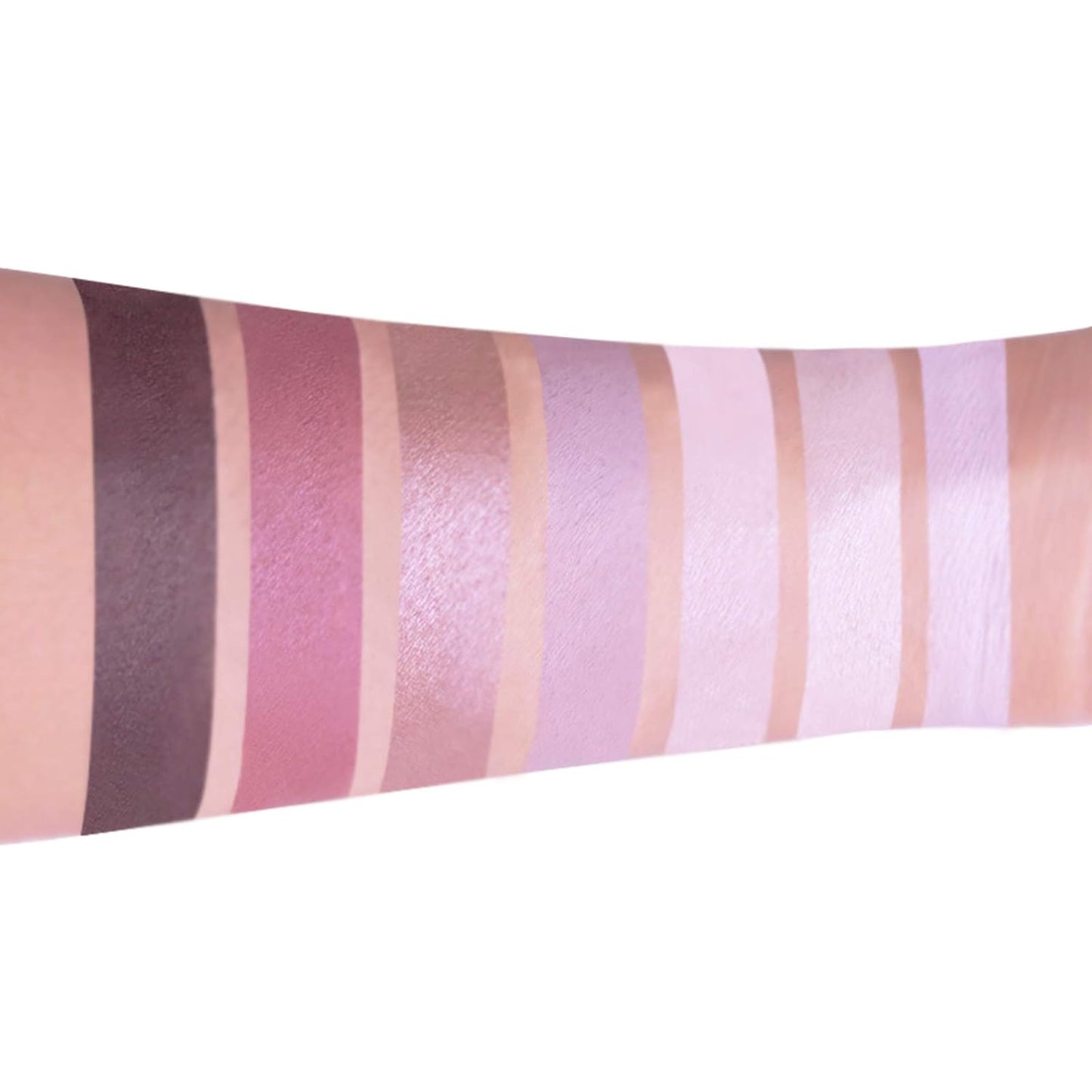 New York Eyeshadow Highlight Palette Rosegold Shimmer Glitter Sparkle Luxury Versatile Crease-free easy-blend Long Lasting Full 100% Color Pigment, New York, 1 count