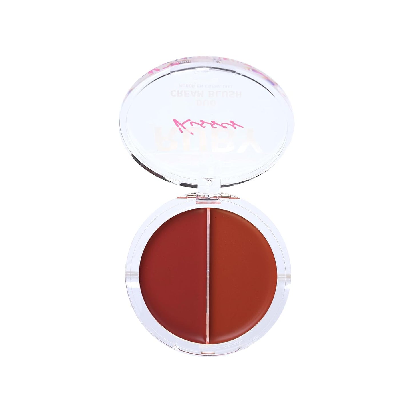 Ruby Kisses Duo Cream Blush, Smooth, Natural-Looking, Long-Lasting Face Makeup Blush for Cheeks, Lips, and Eyes, Buildable and Blendable, Infused with Green Tea, Aloe Vera Extract, and Hyaluronic Acid