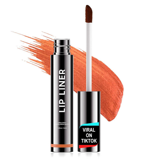 OETUIOW Lip Tint Stain Peel Off - Waterproof Lip Liner Stain, Moisturizing Long-Lasting Lip Stain, Create A Natural Lip Color, Enhancing Complexion for All Skin Types (Coral, 0.12 Fl Oz (Pack of 1))