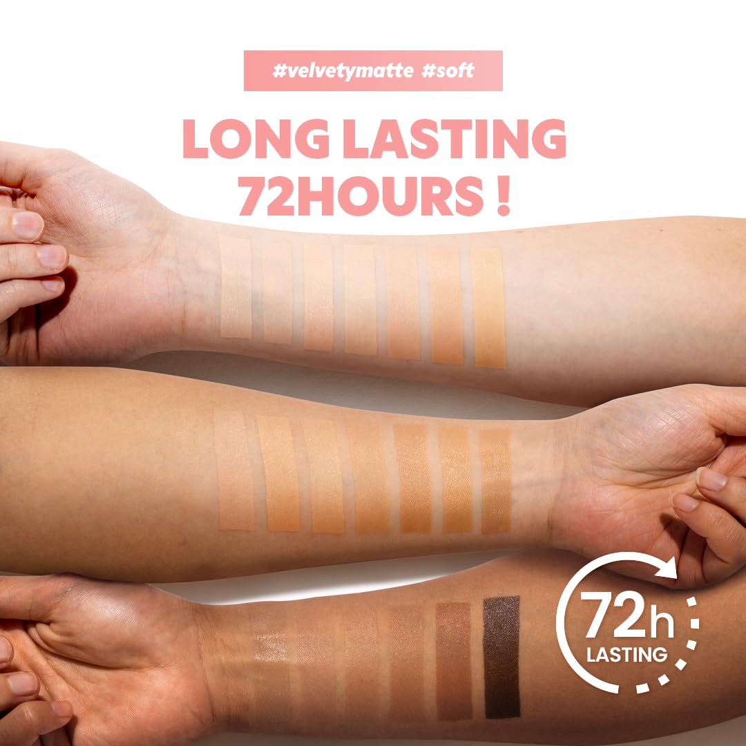 [*Mini Size*] TIRTIR All Cover Pink Cushion | Korean Cushion Foundation, (#51N Fudge, 0.15 Fl Oz)