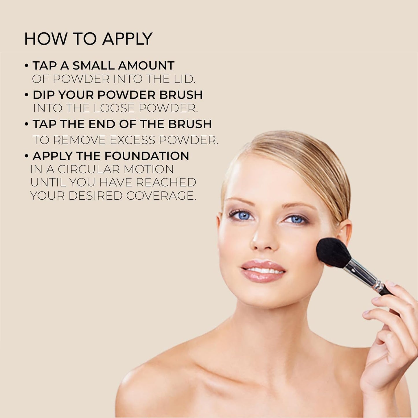 Bellapierre Mineral Foundation SPF 15 – Loose Powder Foundation, Full Coverage Mineral Makeup with Matte Finish – Vegan, Cruelty Free, Hypoallergenic, Oil & Talc Free – 0.32 oz - Nutmeg