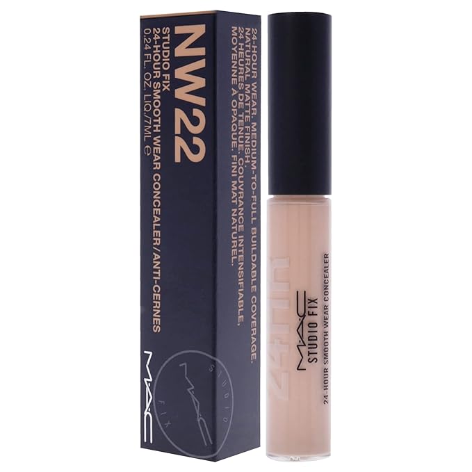 MAC Studio Fix 24 Hour Smooth Wear Concealer - NW22 Concealer Women 0.23 oz