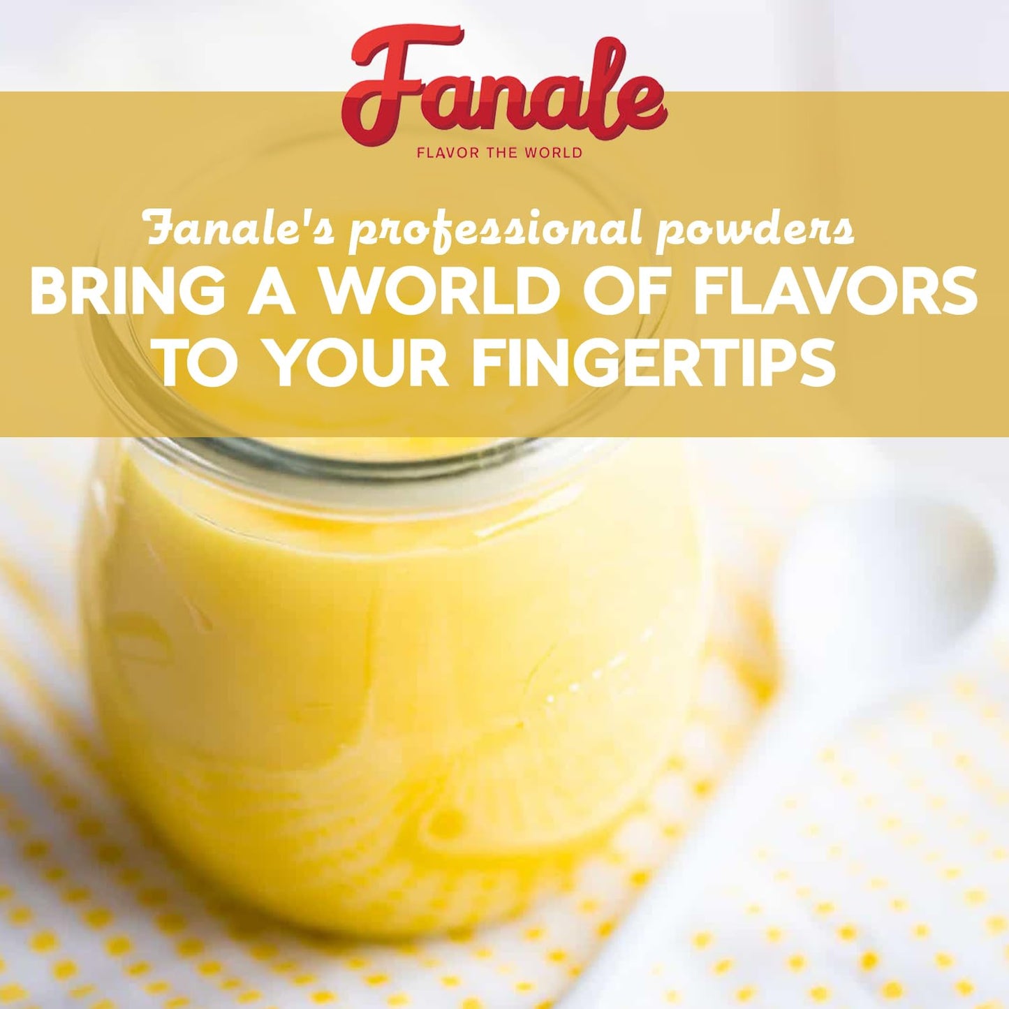 Fanale Premium Egg Pudding Bubble Tea Flavoring Powder | Perfect for Baking, Smoothies, Desserts and Drinks | Instant Flavoring Powder for Boba Milk Tea - 2.2 Pounds (Pack of 1)