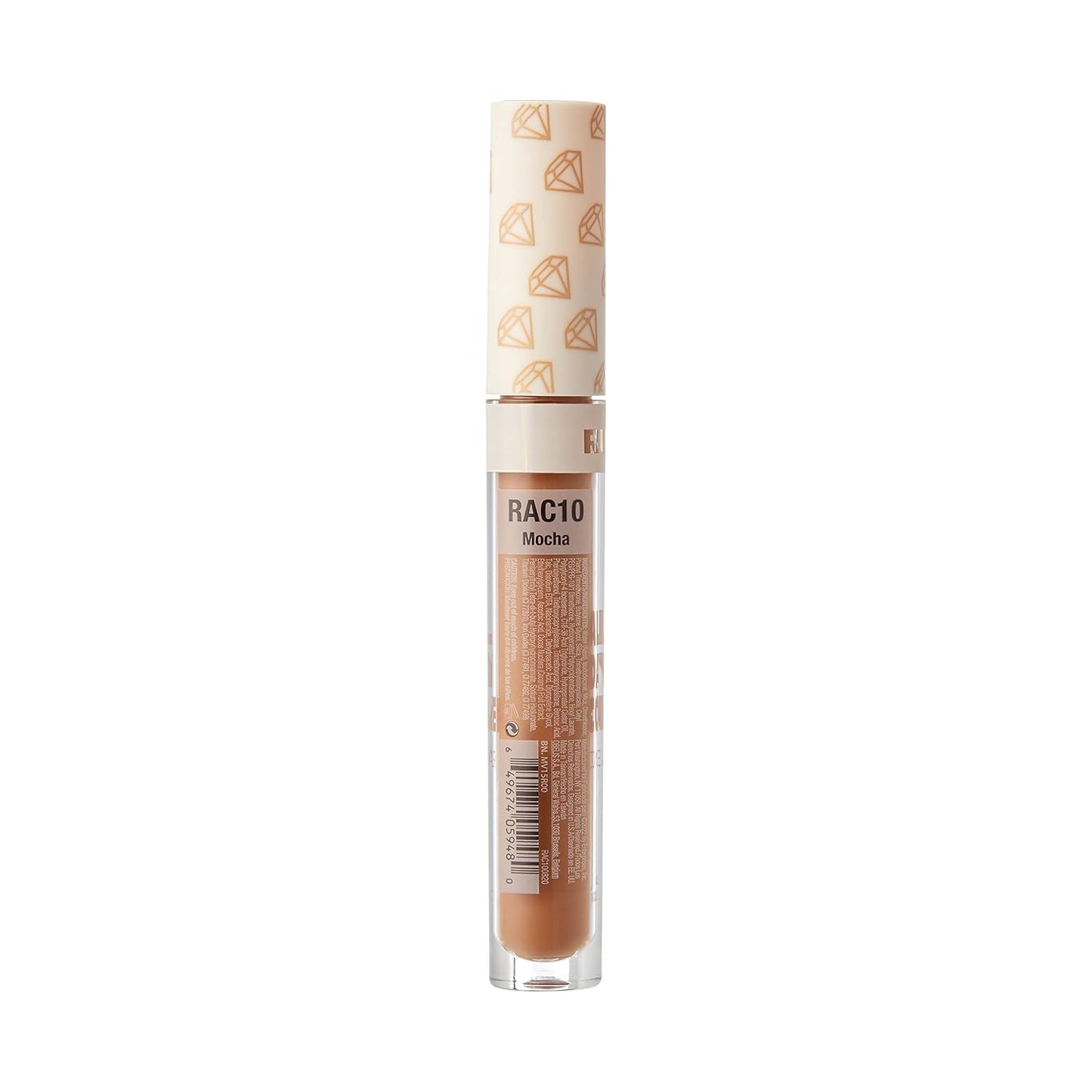 Ruby Kisses All Day Concealer Lightweight Full Coverage Multi-Use Concealer 0.13 Fl Oz (4-1 Mocha (10))