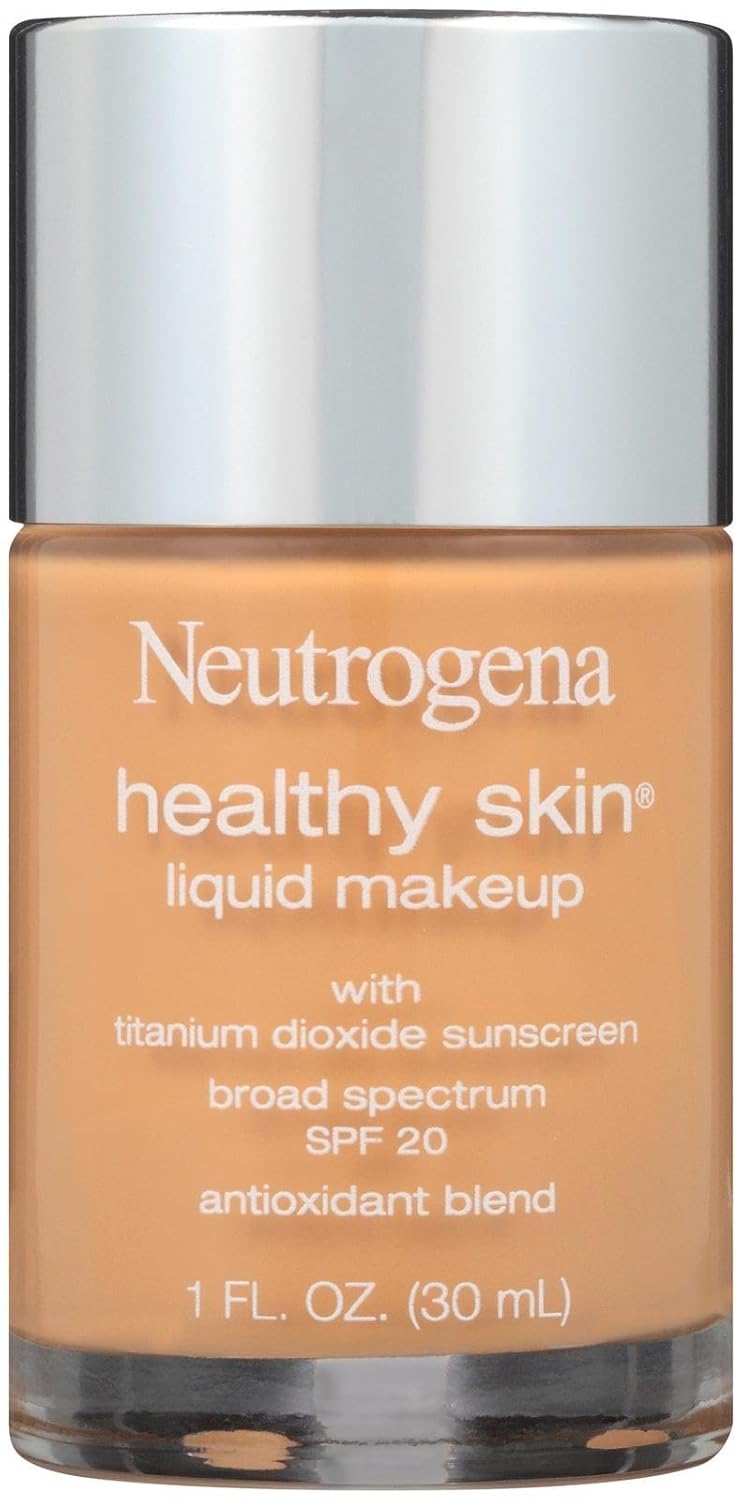 Neutrogena Healthy Skin Liquid Makeup, SPF 20, 85/Honey, 1 Fluid Ounce