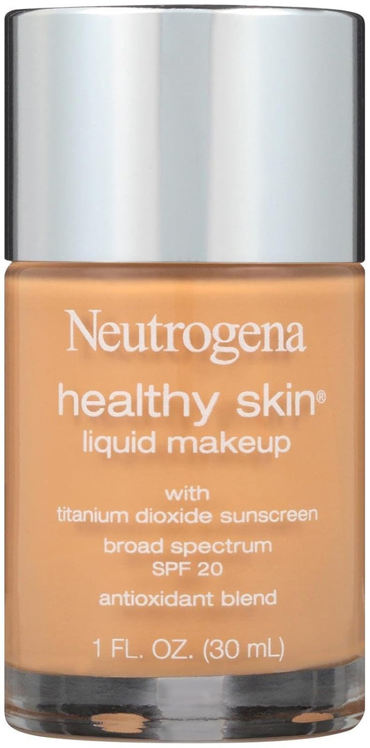 Neutrogena Healthy Skin Liquid Makeup, SPF 20, 85/Honey, 1 Fluid Ounce