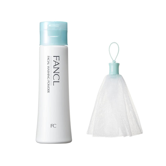 FANCL Facial Cleansing Powder & Foaming Net Set