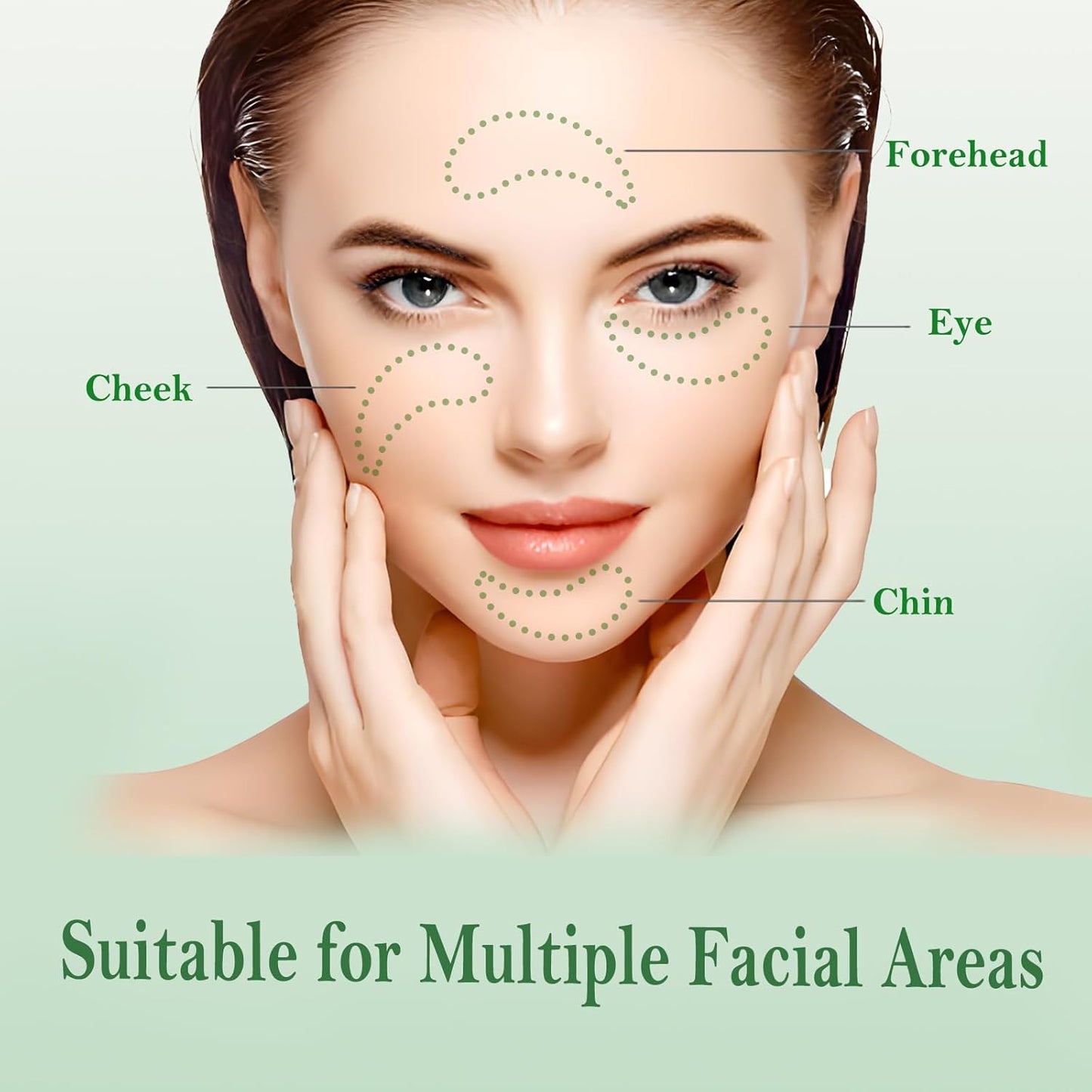 Under Eye Mask - 60Pcs Avocado Under Eye Patches for Puffy Eyes, Dark Circles, Eye Bag, Fine Lines, Wrinkles, Puffiness Reduction, Tender Smooth Eye Skin, Hydrating Eye Gel Pads with Natural Extracts