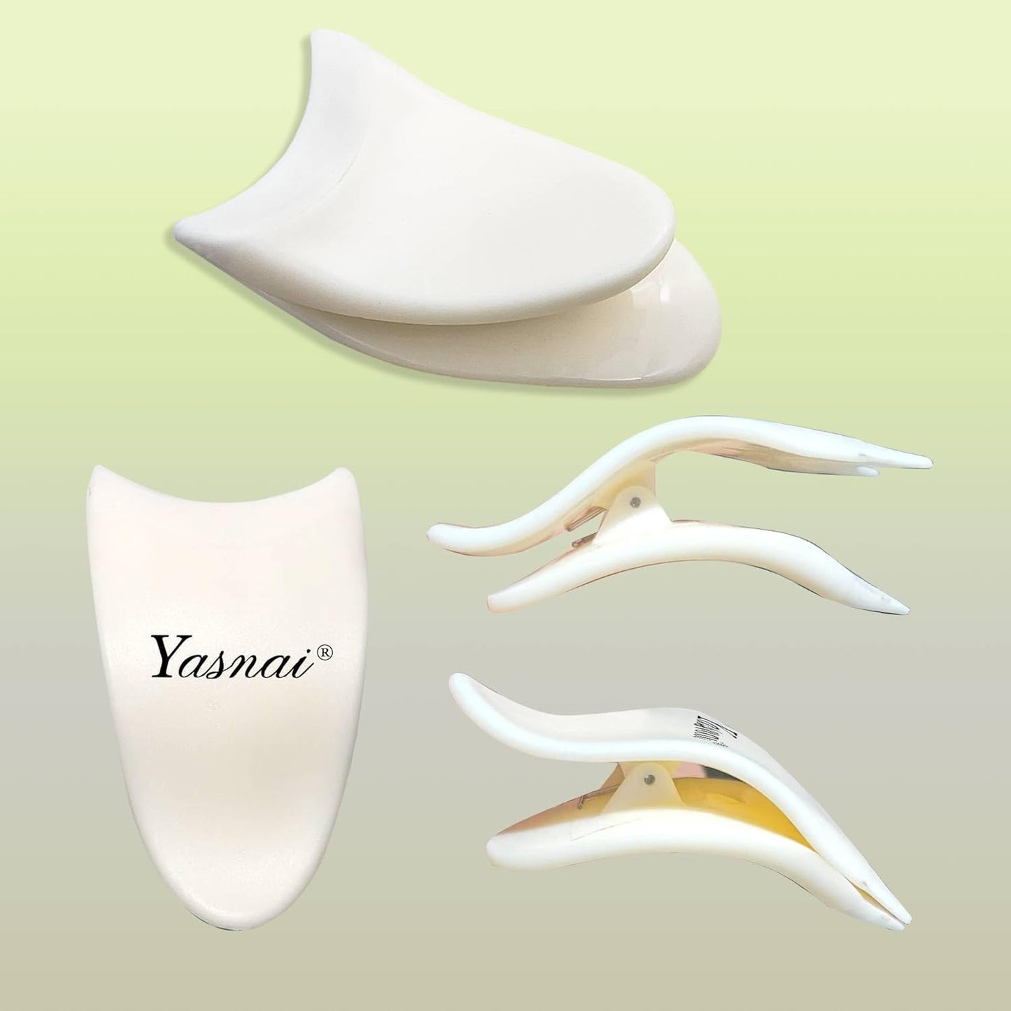 2 PCS YASNAI Lash Clip Applicator False Eyelashes More Convenient Applicator Tool for Wear Eyelashes, Lashes Buddy Makeup Tweezers