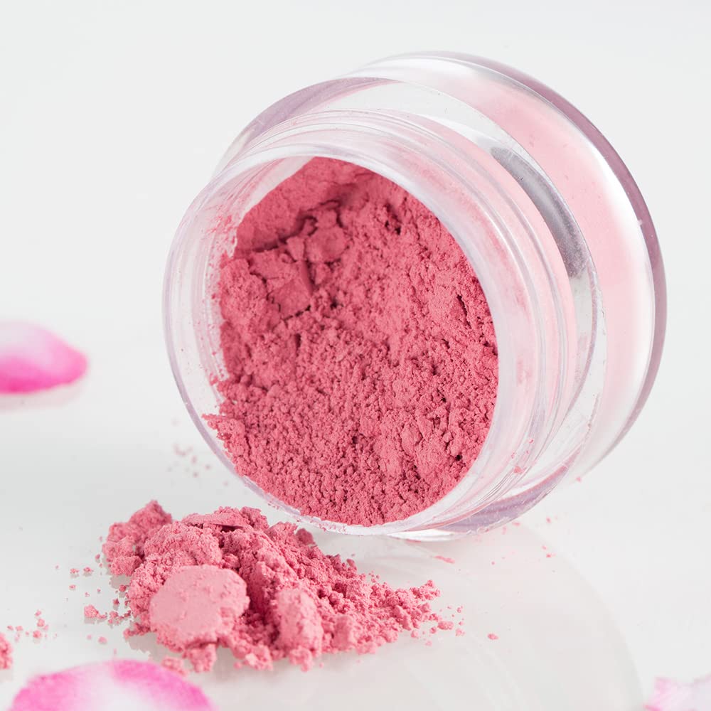 ROUSE Face Blush Powder Makeup Soft Mushroom Blush for Cheeks Long Lasting Makeup Powder Highlight - Matte Finish (Peach Pollen)