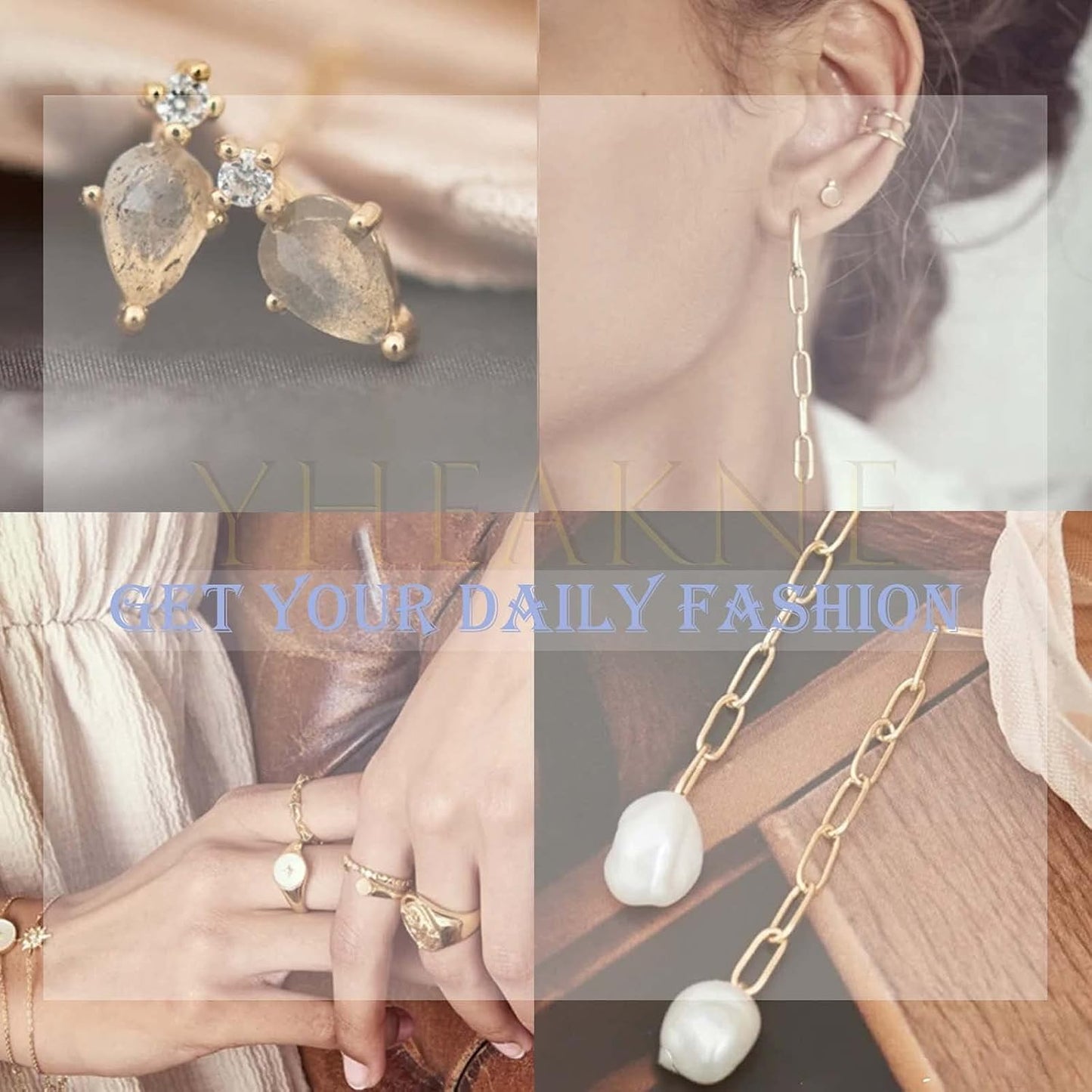 Boho Star Chain Earrings Gold Star Drop Dangle Earrings Drop Chain Star Studs Earrings Personlized Ear Threaders Earrings Jewelry for Women