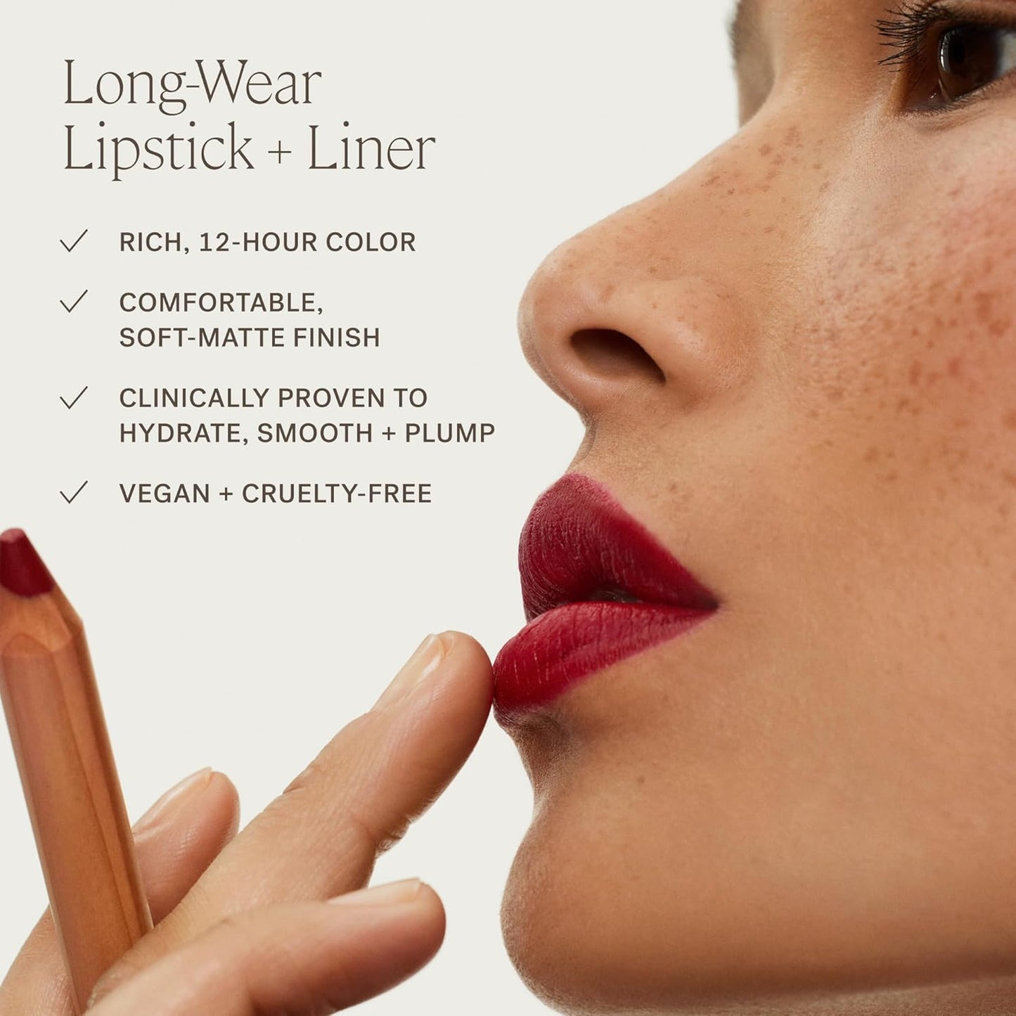 ILIA - Lip Sketch Hydrating Crayon | Hydrate, Plump, Smooth, Strengthen | Long Lasting up to 12-Hours, Bleed-Resistant, Soft-Matte | Barrier-Building, Non-Toxic, Cruelty-Free (Blue Note)