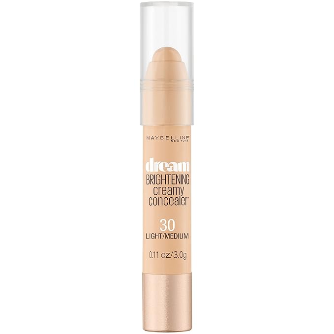 Maybelline Dream Brightening Creamy Concealer, Light/Medium, 0.11 oz.
