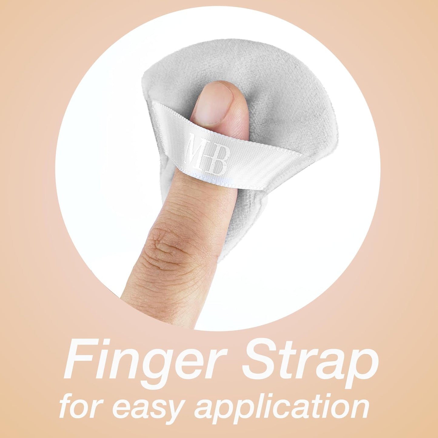 8pc Beauty Buffs Set - Teardrop Shaped Beauty Blenders Collection, Flawless Finish Makeup Sponges To Blend & Set - Cosmetic Beauty Puff Makeup Applicators Professional Beauty Tools