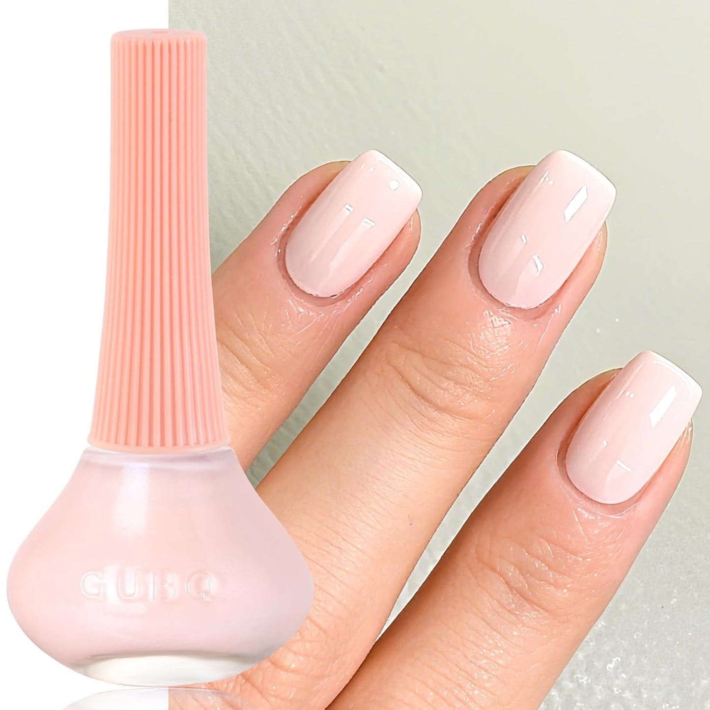Major Dijit Light Pink Quick Dry Regular Nail Polish - Nail Art Lacquer, 0.41 Fl Oz