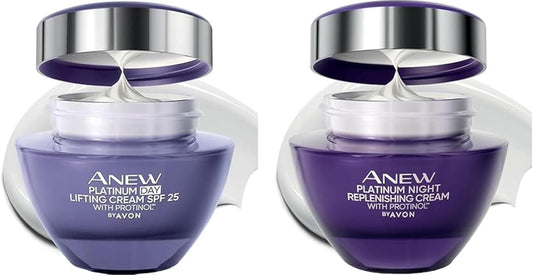 Anew Platinum Day(SPF20)&Night Lifting affect Skin Care Set