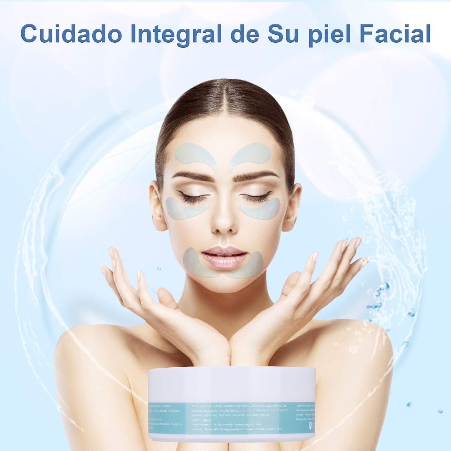 Lictin Under Eye Patches, 60Pcs Under Eye Mask for Puffy Eyes, Dark Circles, Eye Bags, Puffiness, Wrinkles,Anti-aging Under Eye Treatment, Skin Care for Women and Men