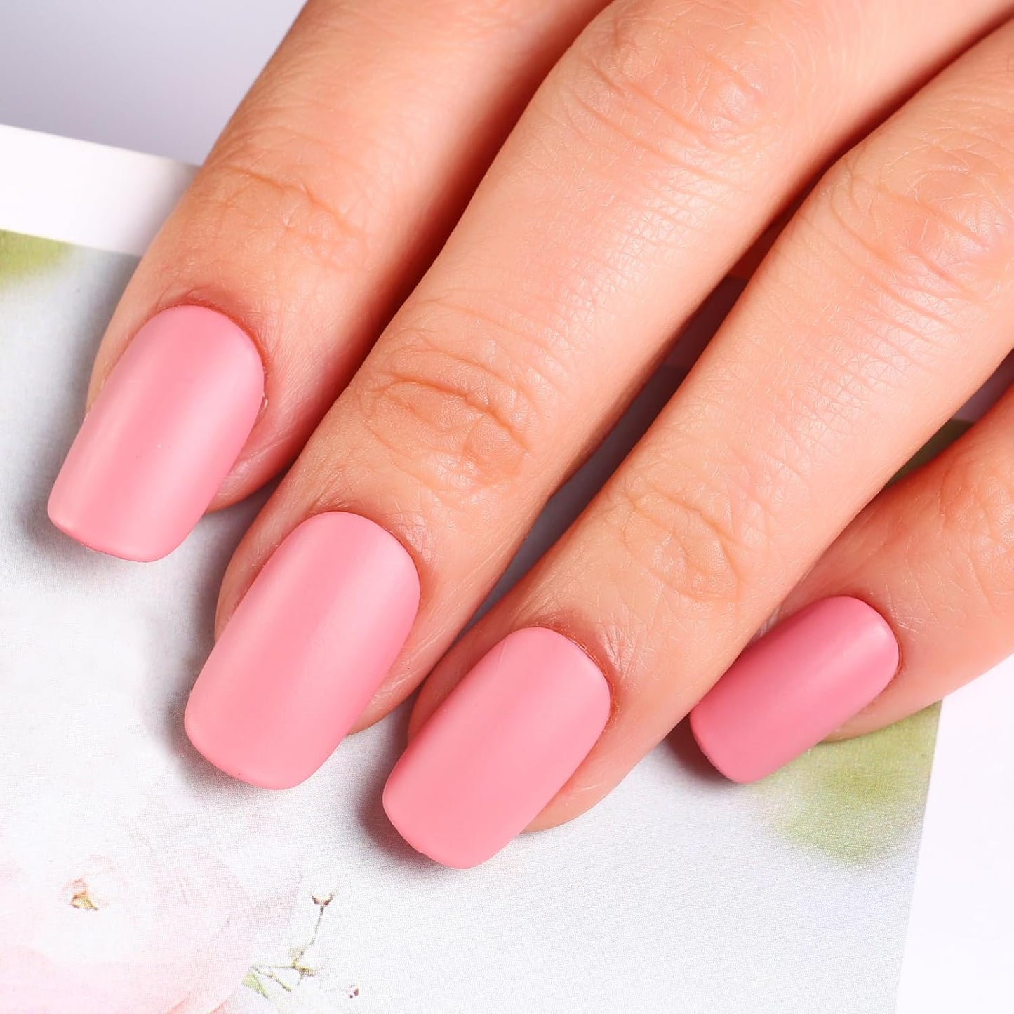 Major Dijit Matte Nail Polish Air Dry Nail Art Varnish (Cherry Pink, 10 ML)